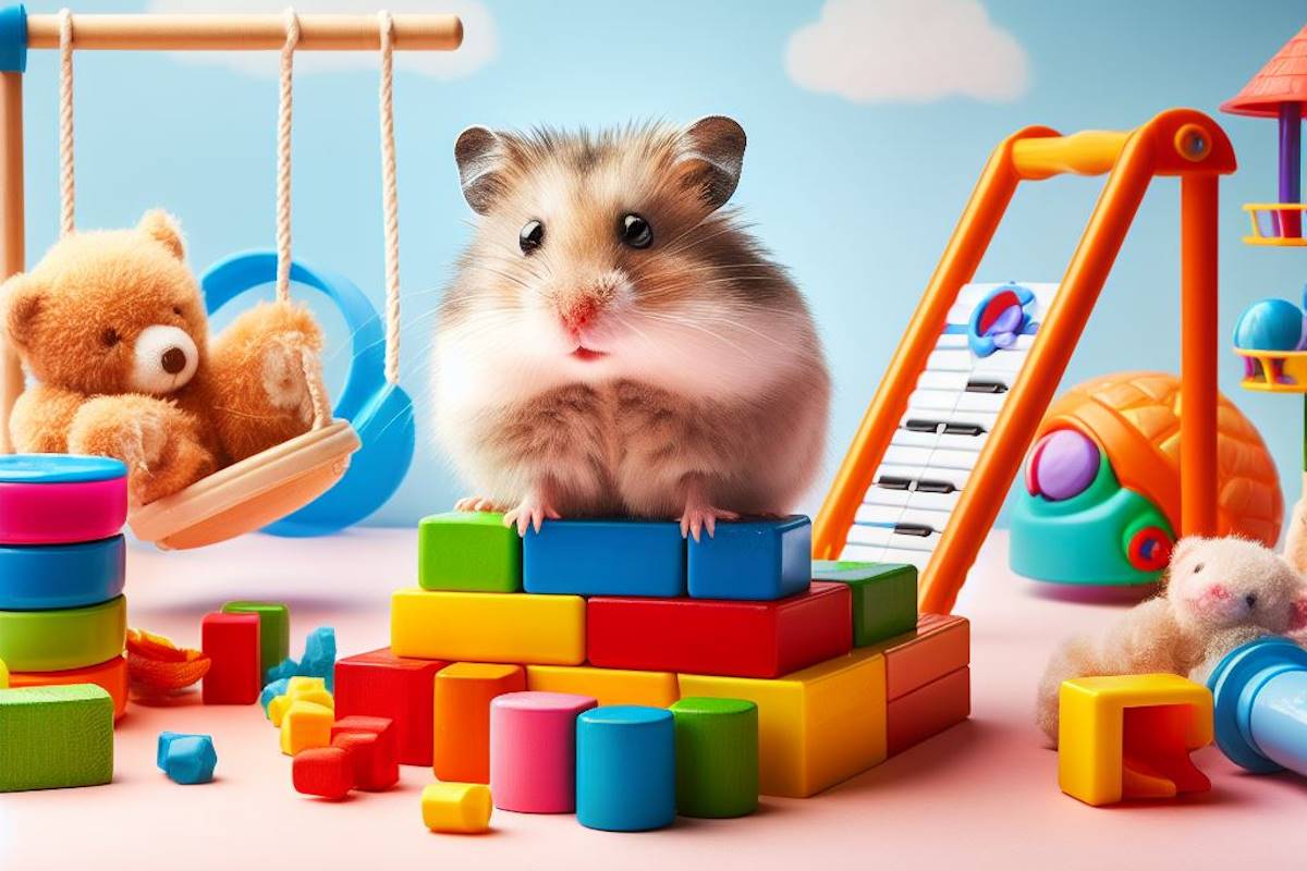 les meilleurs jouets pour votre hamster