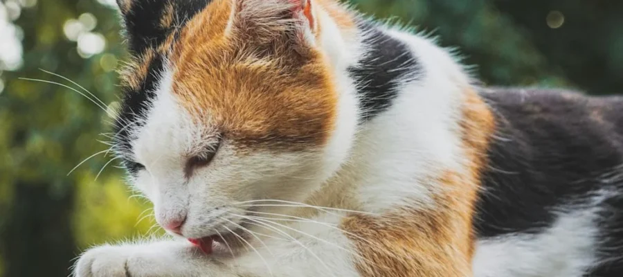 joli chat calico