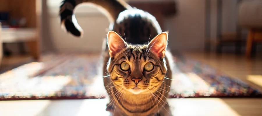 votre chat remue la queue